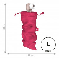 Satisfyer | Мешочек для хранения игрушек Satisfyer Treasure Bag L Pink. Цена 139 грн