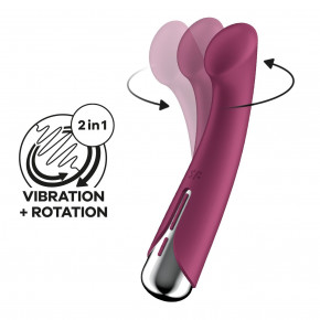 Satisfyer | Вибратор Satisfyer Spinning G-Spot 1 Red. Ціна: 1919 грн