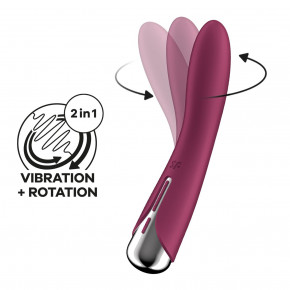 Satisfyer | Вибратор Satisfyer Spinning Vibe 1 Red. Ціна: 1919 грн