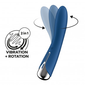 Satisfyer | Вибратор Satisfyer Spinning Vibe 1 Blue. Ціна: 1839 грн