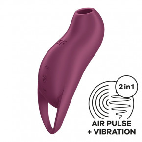 Satisfyer | Вакуумный клиторальный стимулятор с вибрацией Satisfyer Pocket Pro 1 Purple. Цена: 1 375 грн
