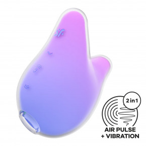 Satisfyer | Вакуумный клиторальный стимулятор Satisfyer Mermaid Vibes Violet/Pink. Цена: 1 647 грн