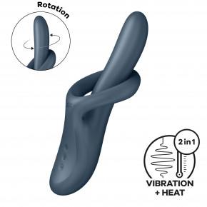 Satisfyer | Вибратор Satisfyer Heat Flex 4 Grey. Цена: 2 471 грн