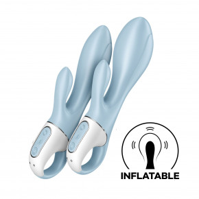 Satisfyer | Вибратор-кролик надувной Satisfyer Air Pump Bunny 1. Ціна: 1541 грн