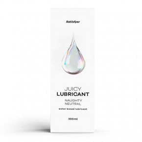 Satisfyer | Лубрикант на водной основе Satisfyer Juicy Lubricant Naughty Neutral water based 300 мл. Цена: 499 грн