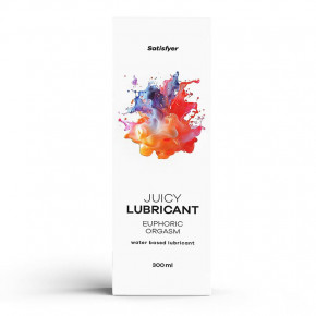 Satisfyer | Лубрикант на водной основе Satisfyer Juicy Lubricant Euphoric Orgasm water based 300 мл. Цена: 499 грн