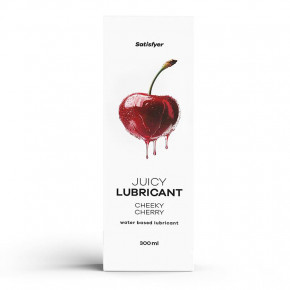 Satisfyer | Лубрикант на водной основе Satisfyer Juicy Lubricant Cheeky Cherry water based 300 мл. Цена: 499 грн