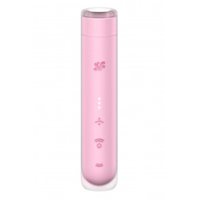 Satisfyer | Вакуумный стимулятор Satisfyer First Kiss для клитора, розовый, 12.5 х 2.5 см. Ціна: 1550 грн
