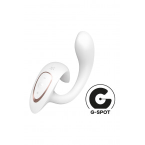Satisfyer | Вибратор двойной стимуляции Satisfyer G for Goddess 1 точки G и клитора, белый. Цена: 2 200 грн