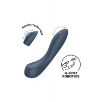 Вибратор с механизмом движения вверх и вниз Satisfyer G-Spot Wave 4 серый