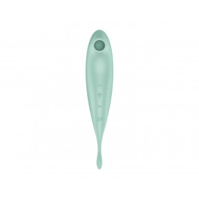 Satisfyer | Вибратор с волновой стимуляцией Satisfyer Twirling Pro с приложением, мятный. Ціна: 2200 грн
