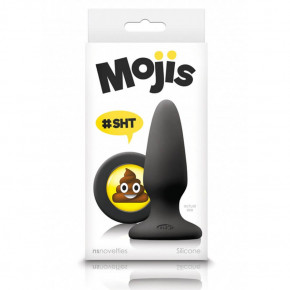 Scala | Анальна пробка - Mojis Plug SHT Medium Black. Ціна: 460 грн