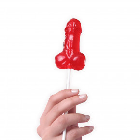 Secret Play | Цукерка - Strawberry Penis Lollipop. Цена: 158 грн