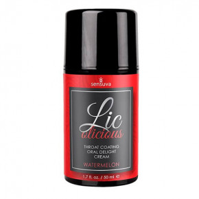 Sensuva | Гель Для Мінету - Lic-O-Licious Watermelon. Ціна: 689 грн
