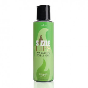 Sensuva | Зігріваючий Масажний Гель - Sizzle Lips Caramel Apple. Ціна: 585 грн