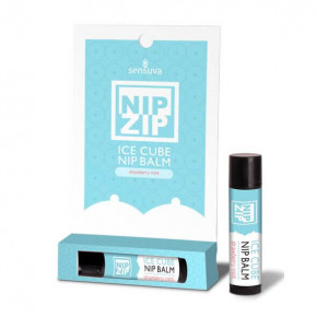 Sensuva | Охолоджуючий бальзам для сосків Nip Zip Strawberry Mint. Ціна: 489 грн