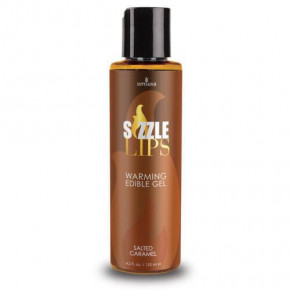 Sensuva | Пробник Масажного Гелю Sizzle Lips Salted Caramel. Ціна: 79 грн