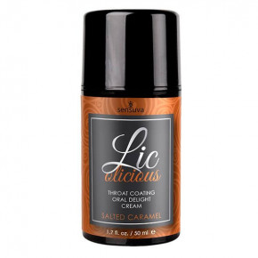 Sensuva | Гель Для Мінету - Lic-O-Licious Salted Caramel. Ціна: 585 грн