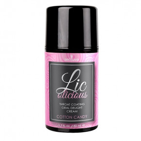 Sensuva | Гель для мінету Lic-o-licious Cotton Candy. Ціна: 689 грн