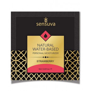 Sensuva | Пробник Sensuva - Natural Water-Based Strawberry (6 мл). Цена: 69 грн