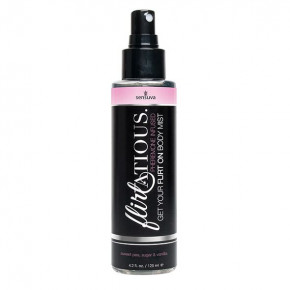 Sensuva | Спреймист Для Тіла З Феромонами Sensuva Flirtatious Vanilla, Sugar, & Sweet Pea (125 Мл. Ціна: 628 грн