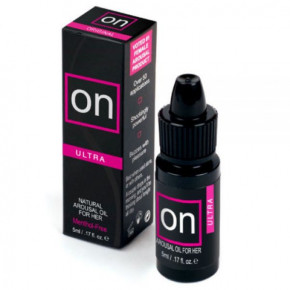 Sensuva | Стимулирующее масло с эффектом вибрации Sensuva ON Natural Arousal Oil Ultra, 5 мл. Цена: 850 грн