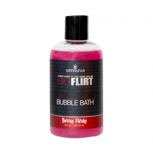 Sensuva | Пена для ванны Sensuva - Big Flirt Pheromone Bubble Bath - Berry Flirty (237 мл). Цена 789 грн Sensuva | Пена для ванны Sensuva - Big Flirt Pheromone Bubble Bath - Berry Flirty (237 мл). Цена 789 грн