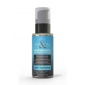 Sensuva | Массажное масло Sensuva Me&You - Sweet Temptation (Vanilla, Sugar & Sweet Pea) 59 мл. Ціна: 489 грн