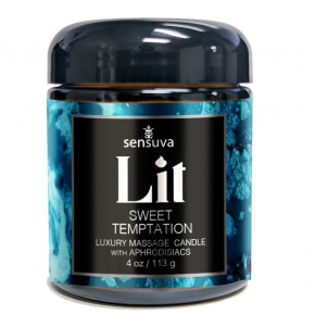 Sensuva | Массажная свеча Sensuva Lit Sweet Temptation Massage Candle 113г. Ціна: 1239 грн