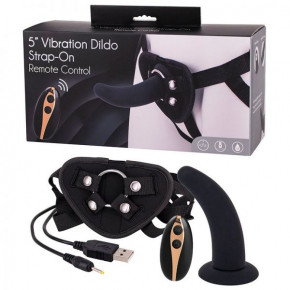 SevenCreations | Страпон Жіночий З Пультом Управління Seven Creations Dildo Strap-On Black. Ціна: 5250 грн