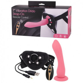 SevenCreations | Страпон Жіночий З Пультом Управління Seven Creations Dildo Strap-On Pink. Ціна: 3586 грн