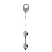 SevenCreations | Вагинальные шарики DOMINO METALLIC BALLS, SILVER. Цена 1 062 грн