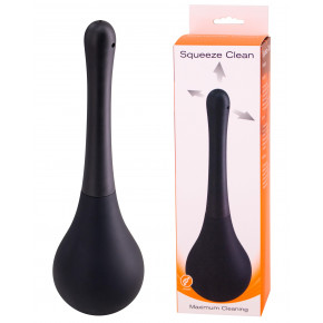 Seven Creations | Анальная груша для очищения Seven Creations Squeeze Clean черная. Цена: 1 350 грн