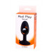 SevenCreations | Анальная пробка с внутренним шариком ROLL PLAY SMALL BLACK. Цена 940 грн. Фото: 1
