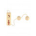 SevenCreations | Вагинальные шарики Orgasm Vibrating Ball Ivory. Цена 745 грн. Фото: 1