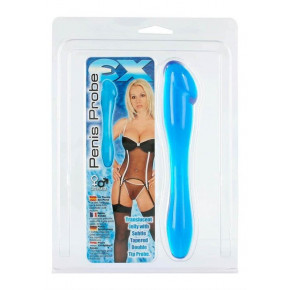 SevenCreations | Анальный стимулятор-Penis Probe Ex Clear Blue. Цена: 396 грн