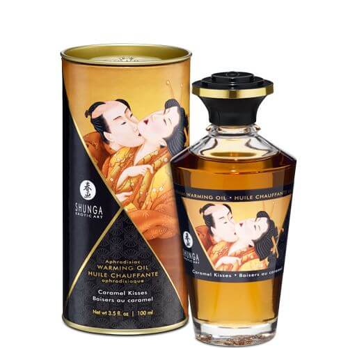 Shunga | Разогревающее масло Shunga APHRODISIAC WARMING OIL - Caramel Kisses (100 мл). Цена 1 053 грн Shunga | Разогревающее масло Shunga APHRODISIAC WARMING OIL - Caramel Kisses (100 мл). Цена 1 053 грн