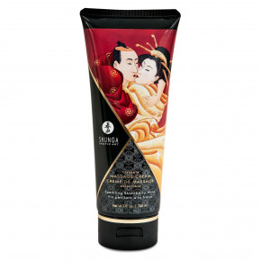 Shunga | Масажний крем Kissable Massage Cream Sparkling Strawberry Wine. Ціна: 849 грн