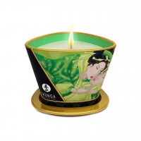 Shunga | Массажная свеча MASSAGE CANDLE - Exotic Green Tea. Цена 891 грн