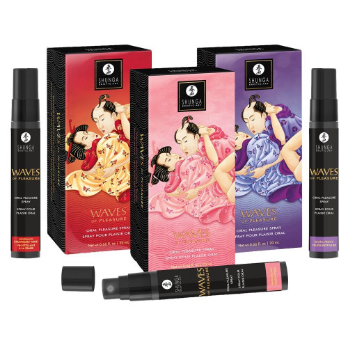 Shunga | Спрей для усиления слюноотделения Shunga Waves of Pleasure Exotic Fruits. Ціна 679 грн. Фото: 5