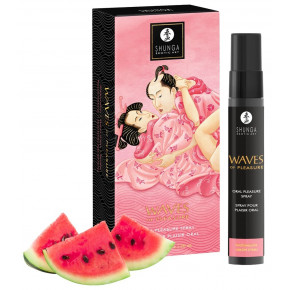 Shunga | Спрей для усиления слюноотделения Shunga Waves of Pleasure Watermelon. Ціна: 679 грн