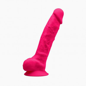 Silexd | Фаллоимитатор SilexD Vetus Pink (MODEL 1 size 8in), двухслойный, силикон+Silexpan, диаметр 4,2см. Цена: 1 729 грн