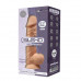 Silexd | Фалоімітатор З Вібрацією Silexd Norman Vibro Flesh (Model 1 Size 8,5In) , Двошаровий, Діаметр 5См. Ціна 3299 грн. Фото: 1