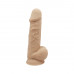 Silexd | Фаллоимитатор с вибрацией SilexD Norman Vibro Flesh (Model 1 size 8,5