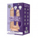 Silexd | Фаллоимитатор с вибрацией SilexD Double Gusto Vibro Flesh (Model 1 size 8