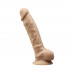 Silexd | Фаллоимитатор с вибрацией SilexD Vetus Vibro Flesh (MODEL 1 size 8in) + LRS. Ціна 2447 грн. Фото: 1