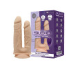 Фаллоимитатор с вибрацией SilexD Double Gusto Vibro Flesh (Model 1 size 8