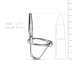Sinner | Уретральний Стимулятор Sinner Gear Unbendable - Sperm Stopper Hollow Ring, 2 Кільця (2,5 См Та 3 См. Ціна 849 грн. Фото: 3