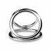Sinner | Потрійне Ерекційне Кільце Sinner Gear Unbendable - Triad Chamber Metal Cock And Ball Ring - Medium. Ціна 1769 грн. Фото: 2
