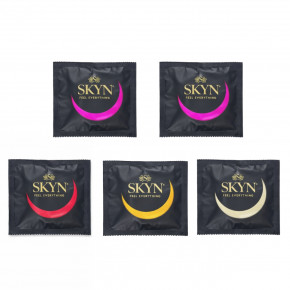SKYN | Набор презервативов МИКС SKYN (Pina Colada, 2 Cherry Sunrise, Passion Daiquiri, Intense Feel), 5 шт. Ціна: 325 грн